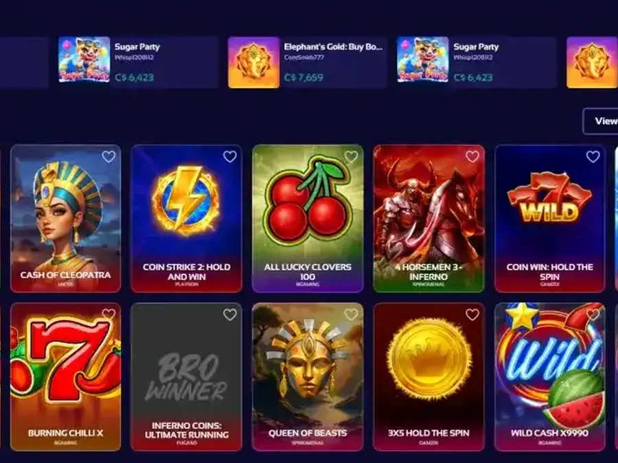 Paquete de bienvenida de Bro Winner Casino en España